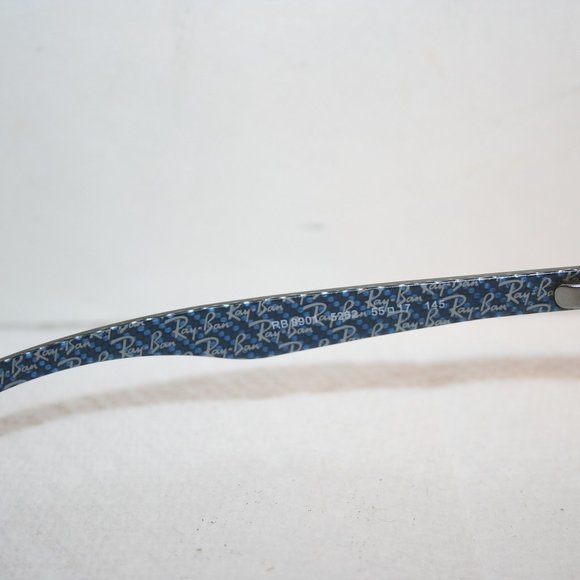 Ray Ban Eyeglasses RB 990 5262 Grey/Blue Frame with Case 55*17*145 - Picture 5 of 12